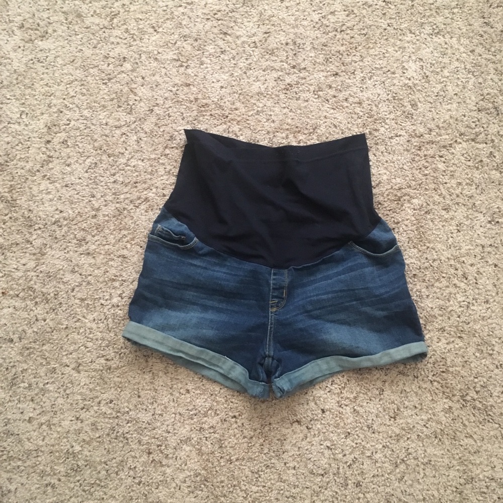 Maternity Jean Shorts